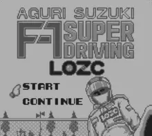 Image n° 1 - screenshots  : Suzuki Aguri no F-1 Super Driving